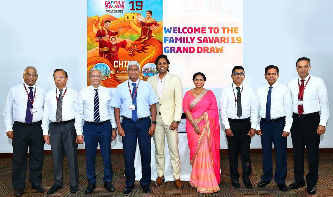 Ceylinco Life grand draw sets Family Savari 19 winners on journeys abroad and at home